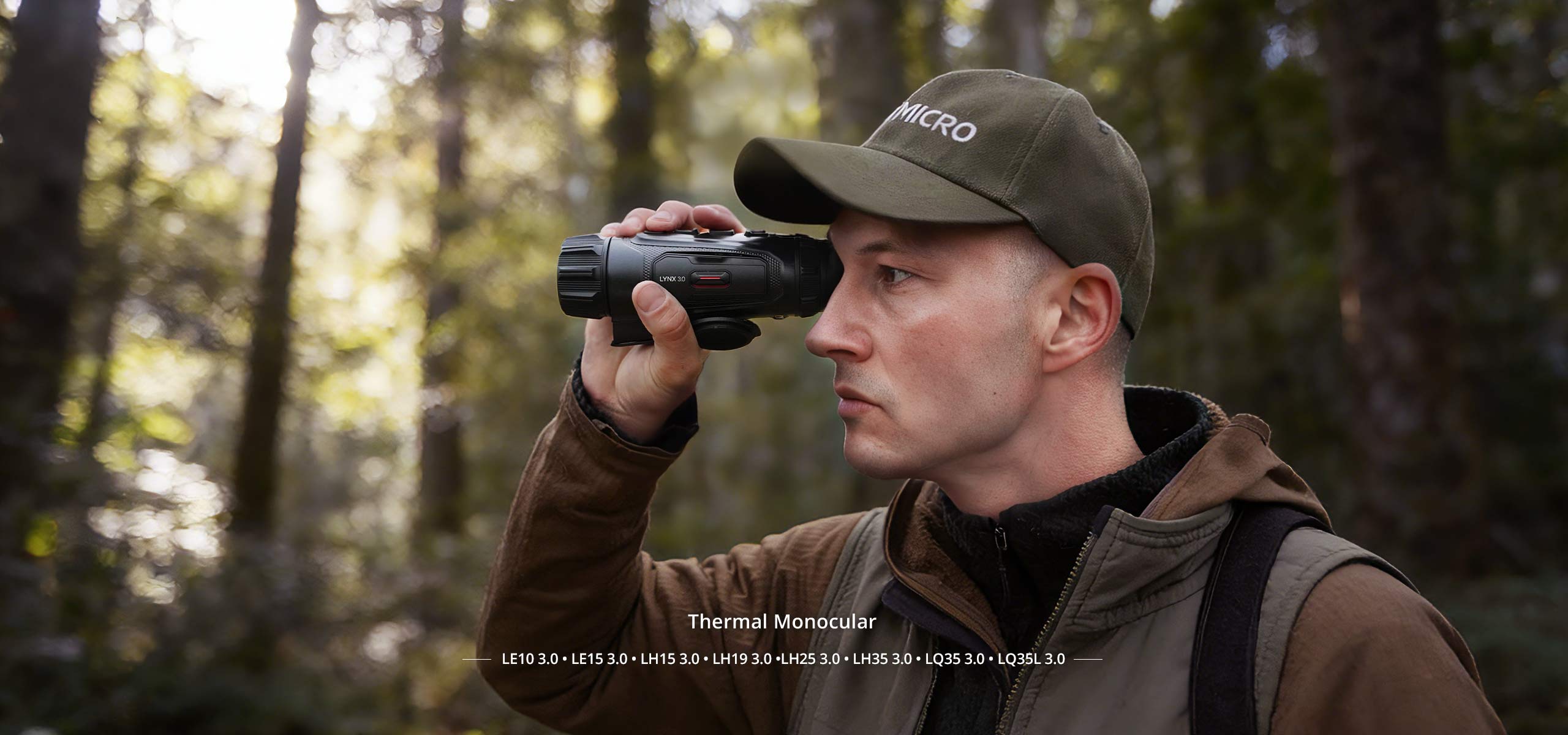 HIKMICRO LYNX 3.0 LQ35L podczas obserwacji w terenie