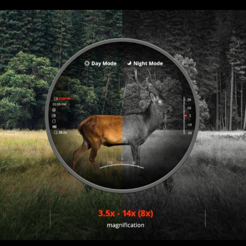 Myśliwy z lunetą HIKMICRO ALPEX