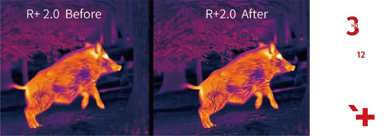 Nocpix ACE 2 S60R – porównanie obrazu R+ 2.0