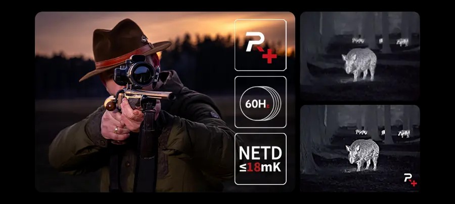 NOCPIX BOLT H50R - jakość obrazu termowizyjnego