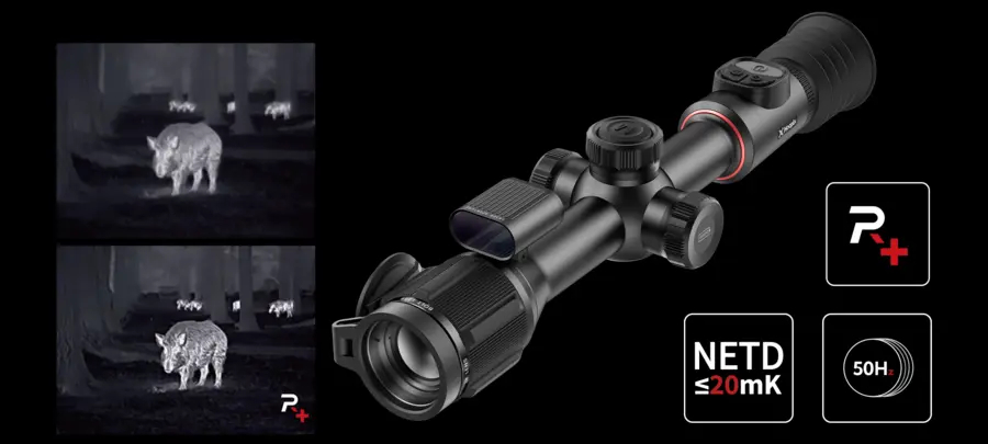 NOCPIX BOLT L35R - jakość obrazu termowizyjnego