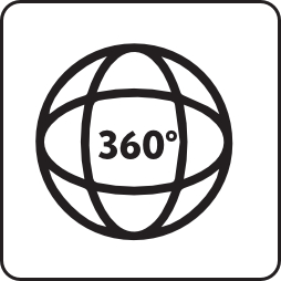 Placeholder ikony obrotu 360 stopni