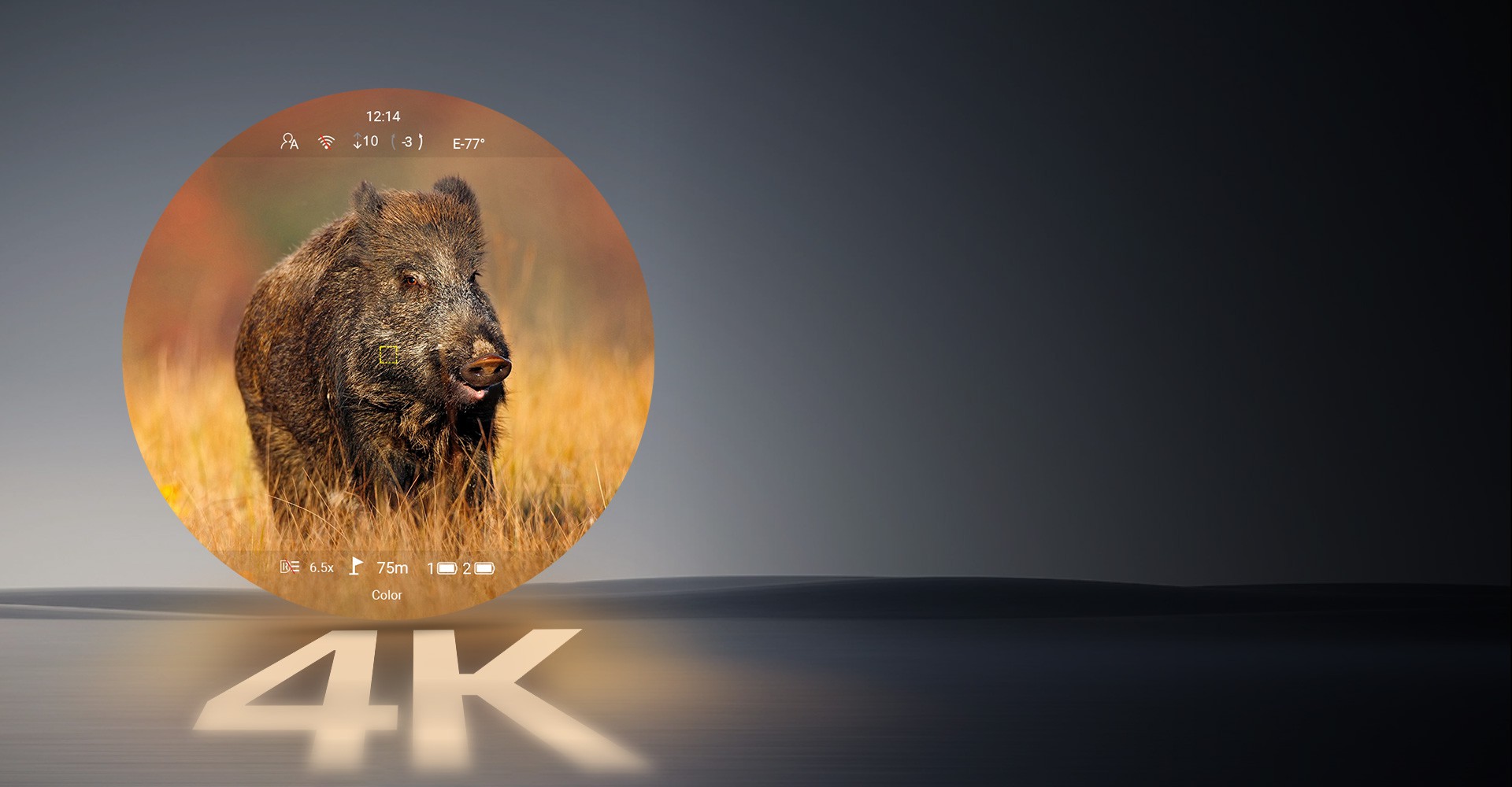 Miejsce na zdjęcie sekcji sensora 4K