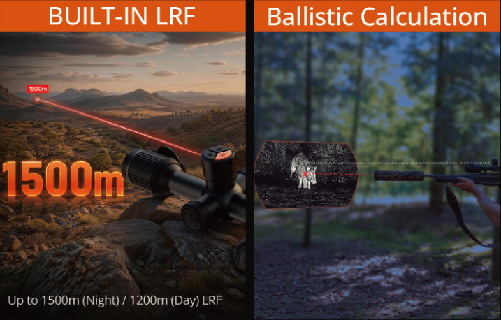 RIX GLINT G3 - dalmierz laserowy i kalkulator balistyczny