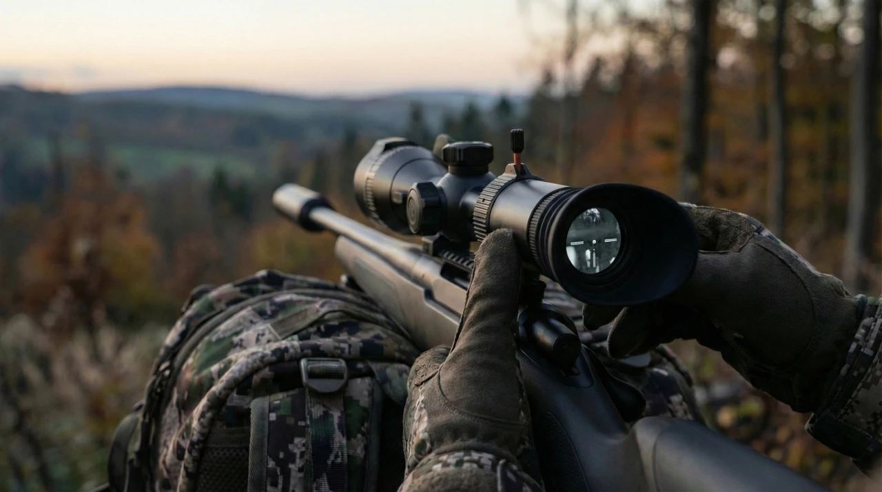 Dalmierz w lunecie myśliwskiej – zasada działania, rodzaje i praktyczne zastosowanie