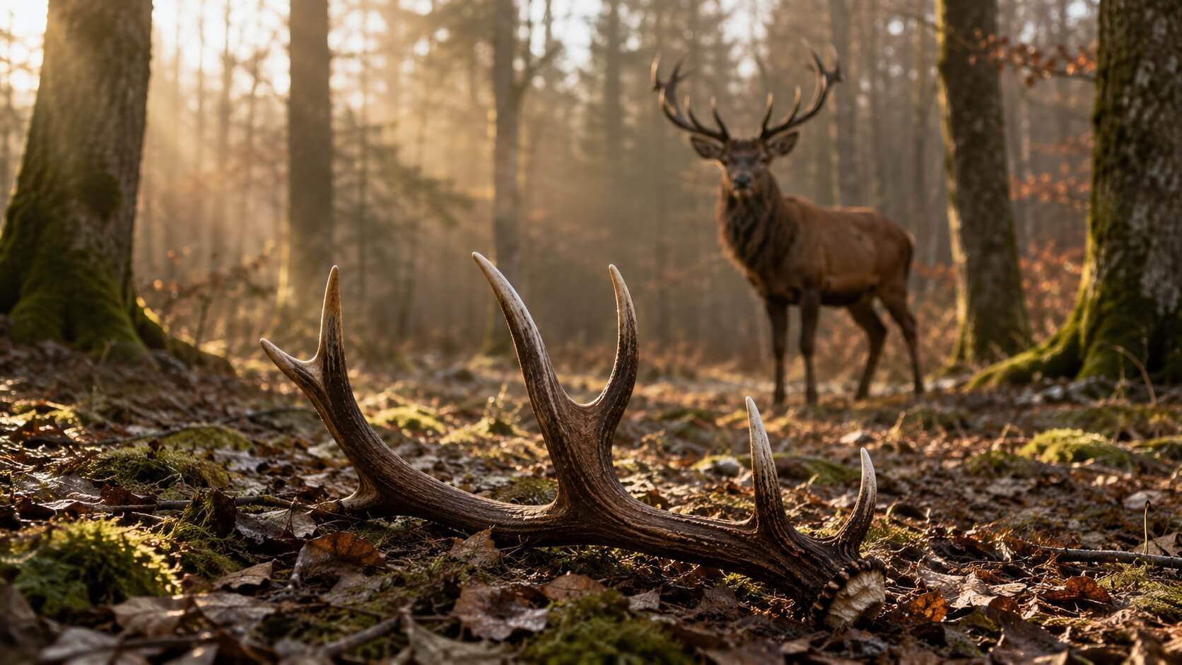 Gdzie, kiedy i dlaczego jeleń zrzuca poroże?