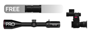 Zestaw Noxar PRO - Lunar 1.0 LRF, Magnar PRO 3-18x56, + GRATIS: Magnar-mini