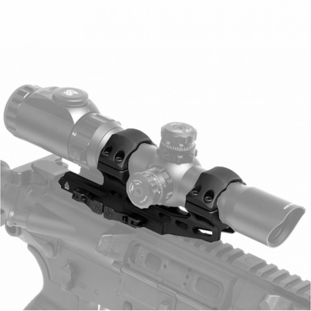 Leapers UTG Accu-Sync 30/22 Cantilever 50 mm czarny - szybki montaż jednoczęściowy (wysoki)